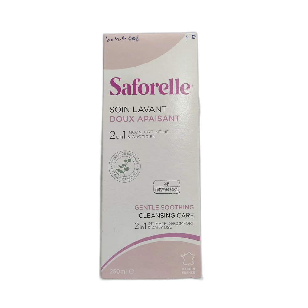 Saforelle Soin Lavant Doux Apaisant 250 ml - Reachvong Pharmacy