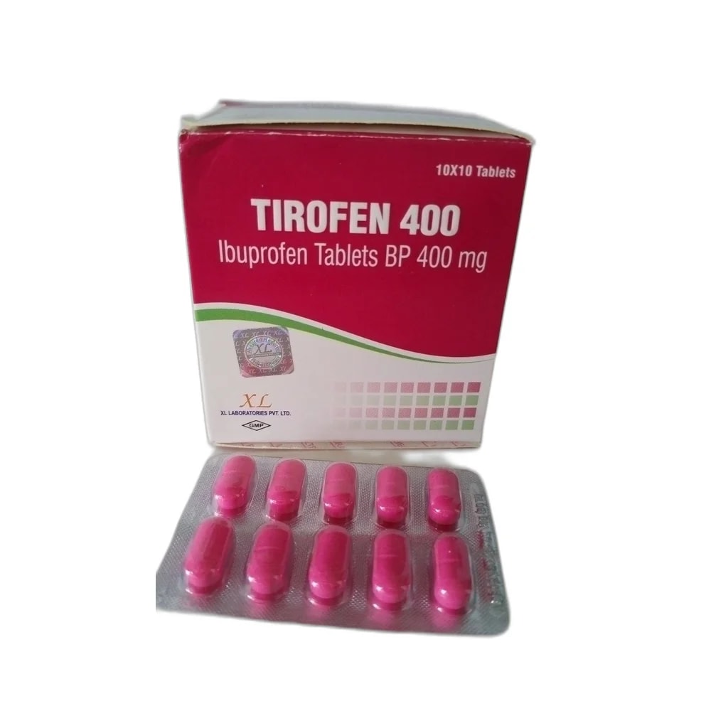 Tirofen 400 mg - ឱសថស្ថាន សុខលាភ