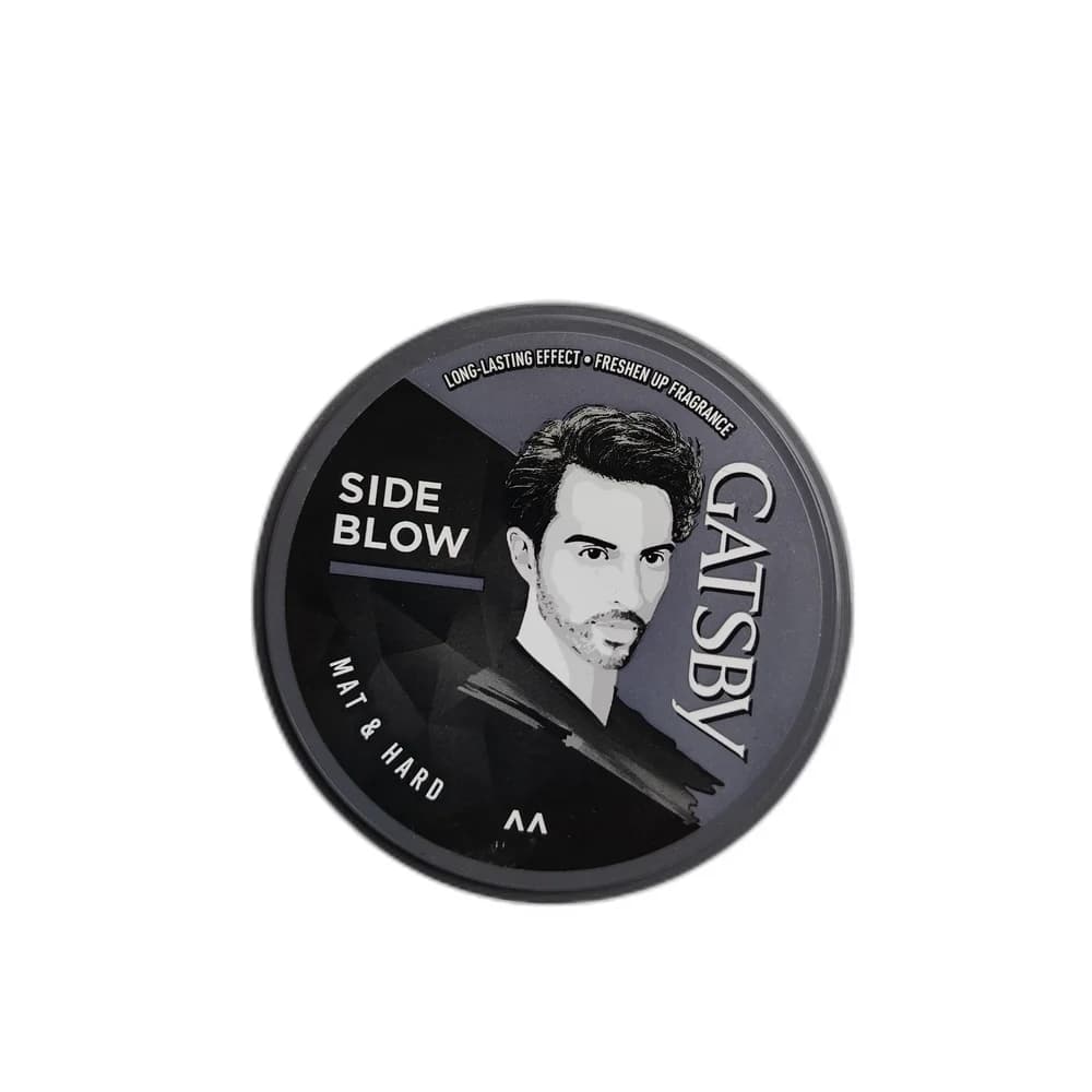 Gatsby Styling Wax Side Blow (Mat & Hard) 75 g