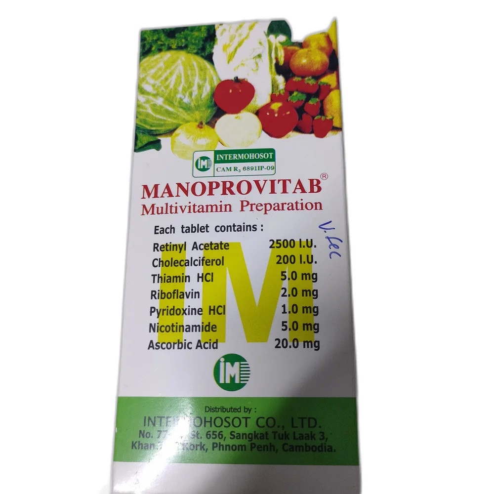 Manoprovitab Not available - PHARMACIE PORNLEU PICH