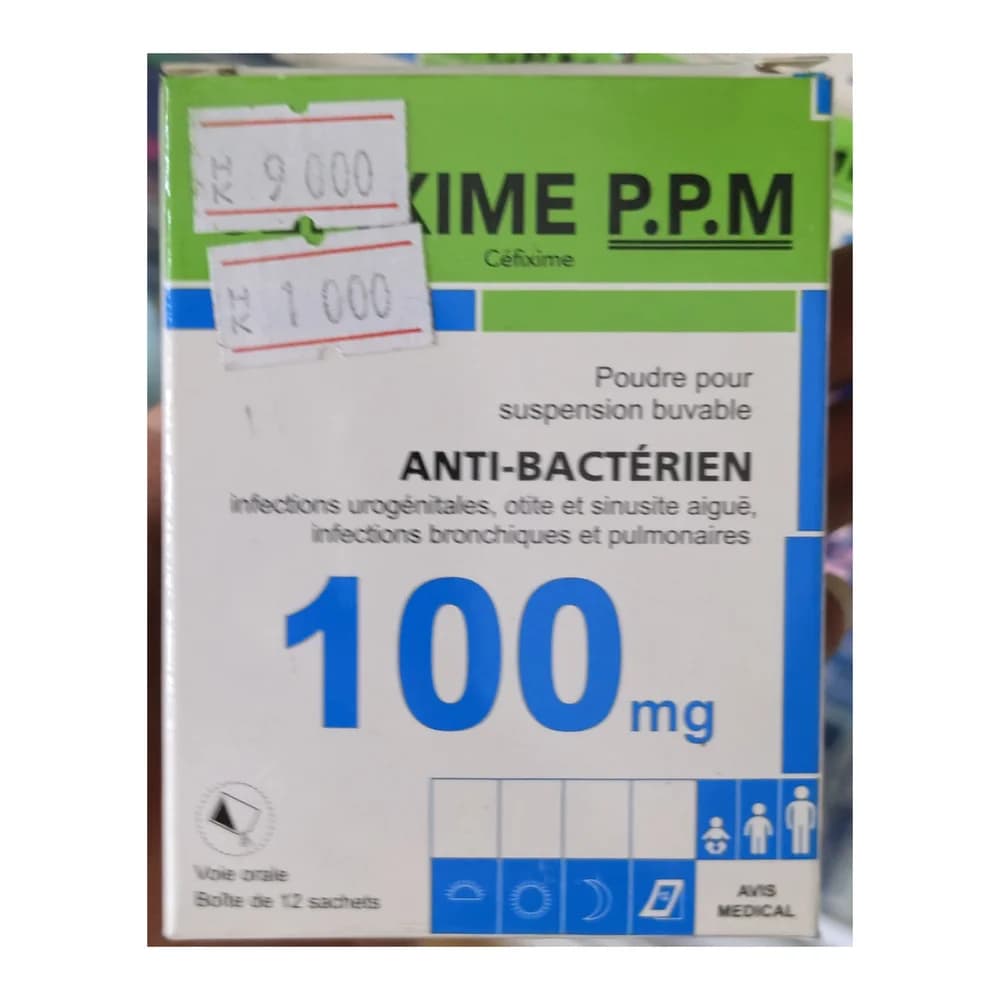 Cefixime P.P.M 100 mg