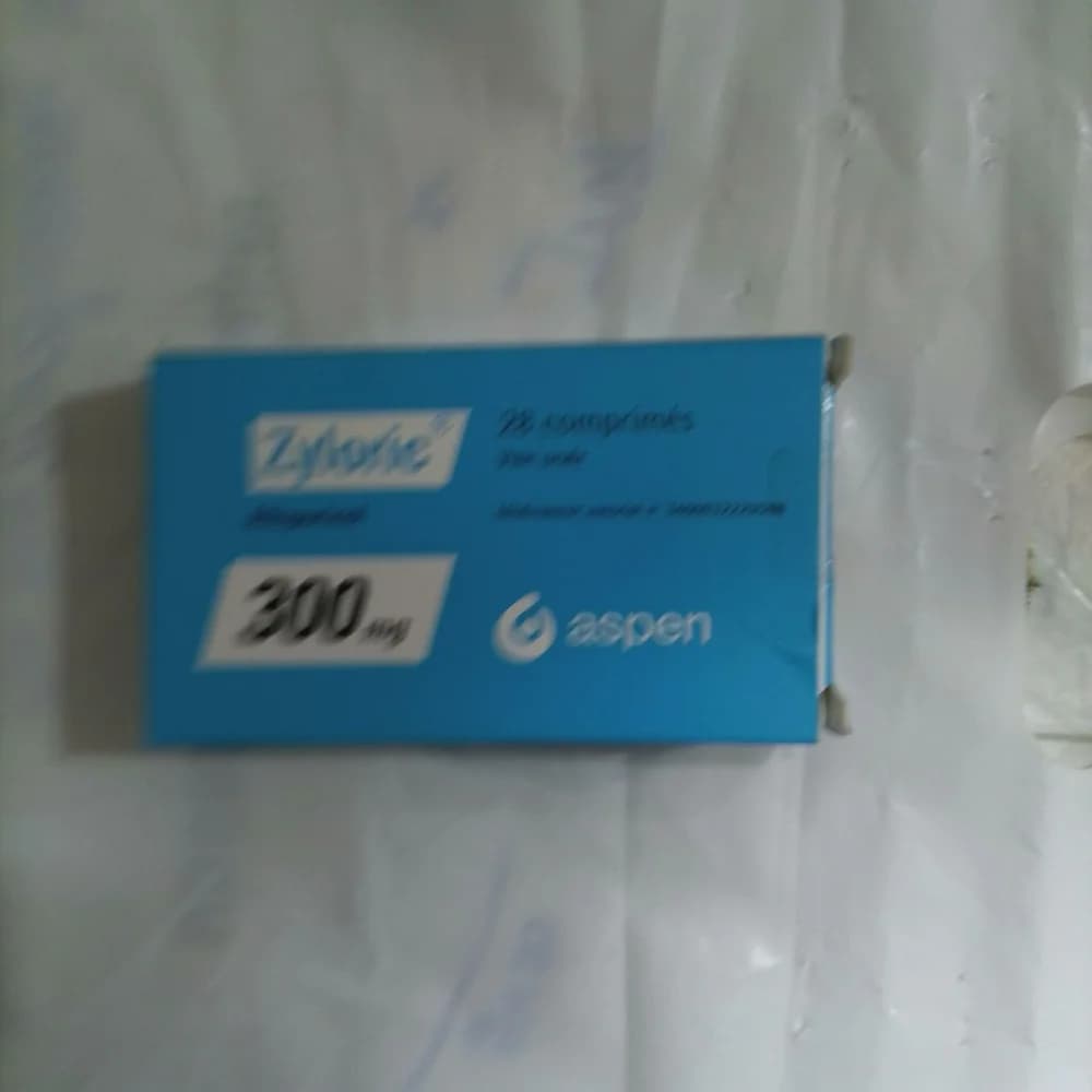 Zyloric 300 mg tablets