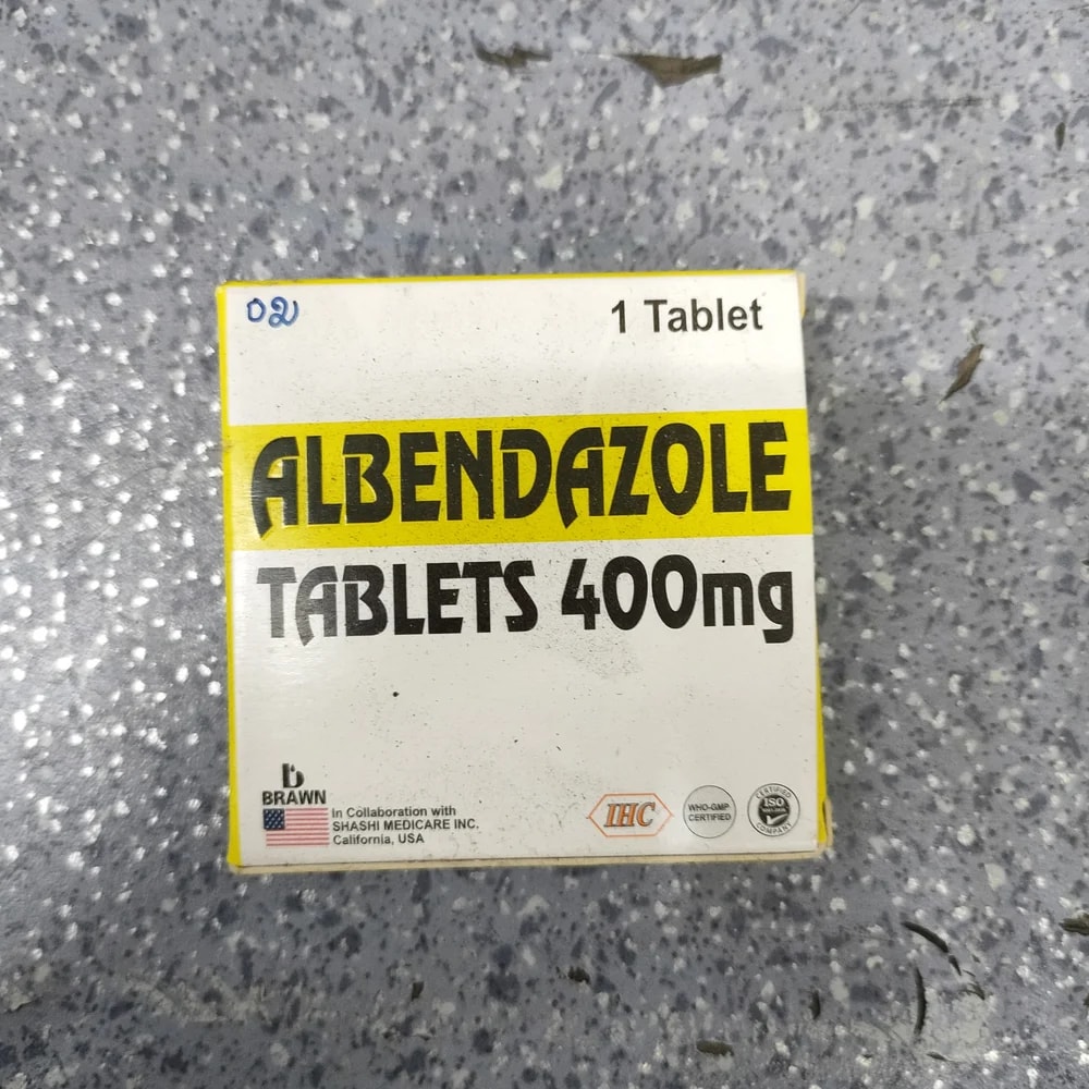 Albendazole 400 mg 400 mg - Depot De Pharmacie "A" Kim Houy