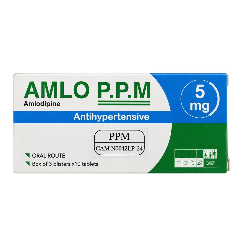AMLO P.P.M. 5 mg - Pharmacy Krech hong