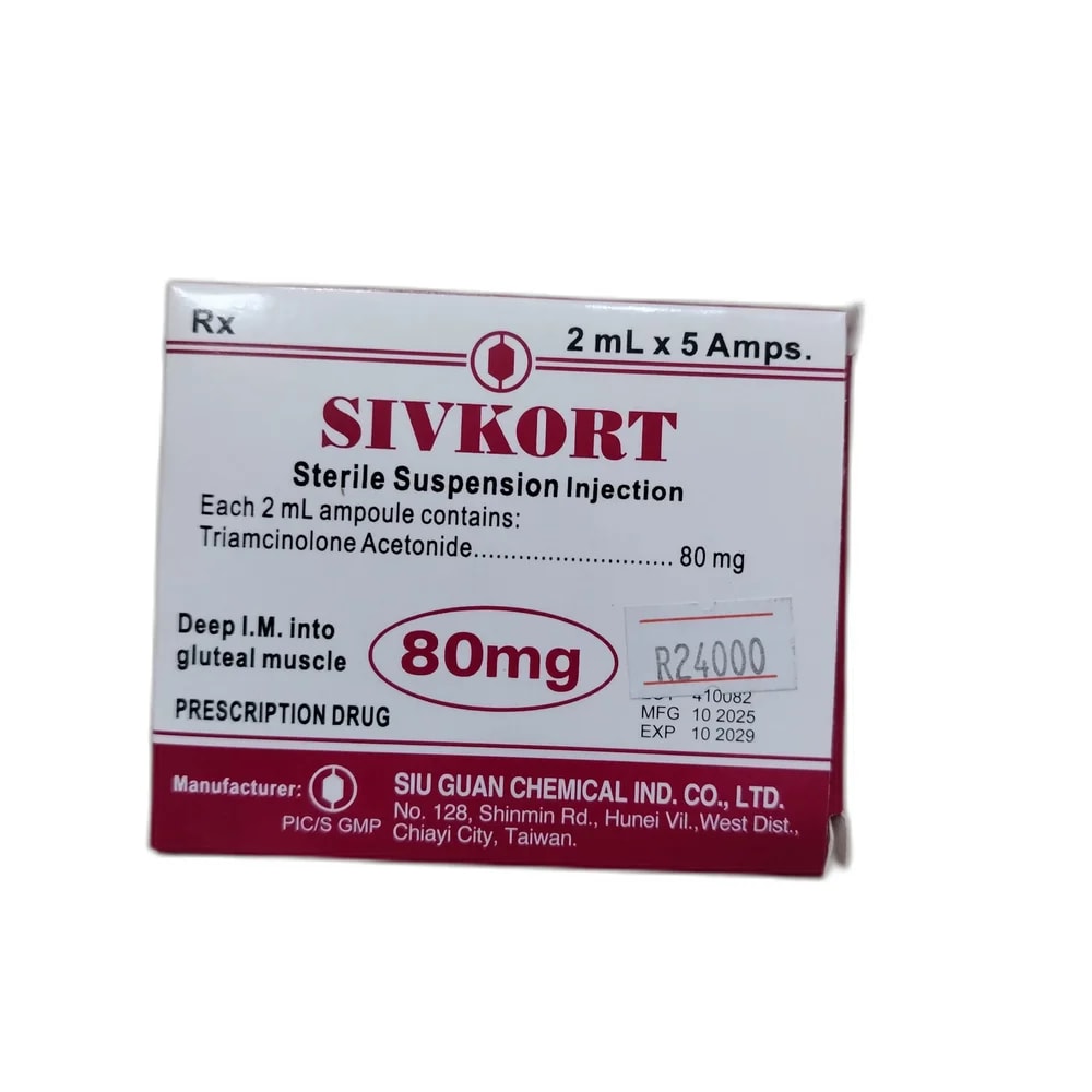 Sivkort 80 mg / 2 ml - PHARMACIE LA BELLE PHARMA