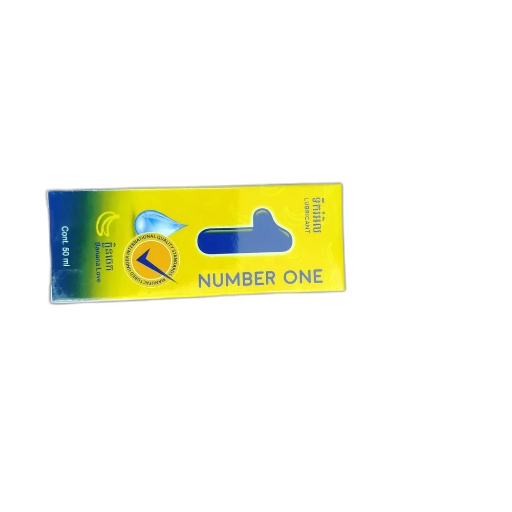 Number One Lubricant Banana Love 50 ml - PHARMA ASSIST PHARMACY