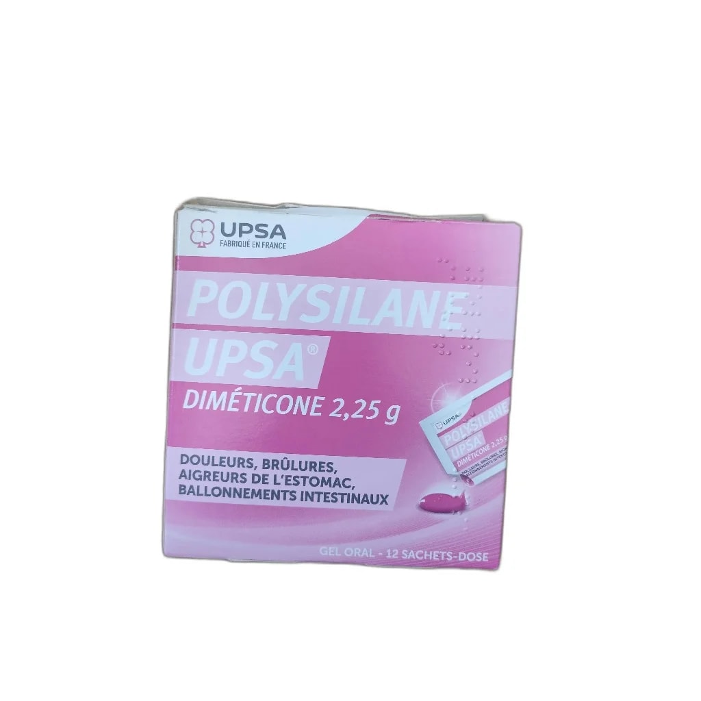 Polysilane UPSA Oral Gel Dimeticone 2.25g per sachet-dose - PHARMARCY DARA RAKSMEY KOK CHAMBOK