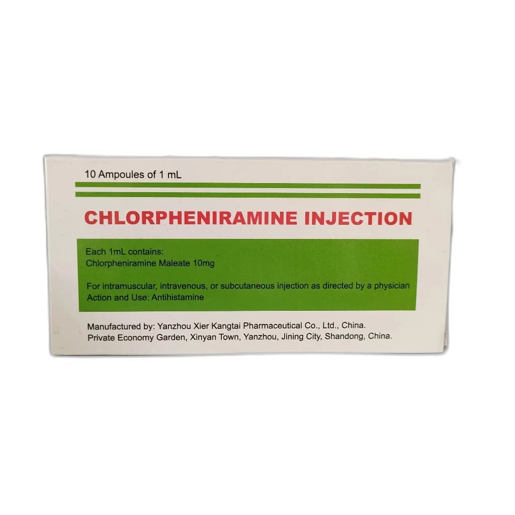 Chlorpheniramine Injection 10 mg/1 ml