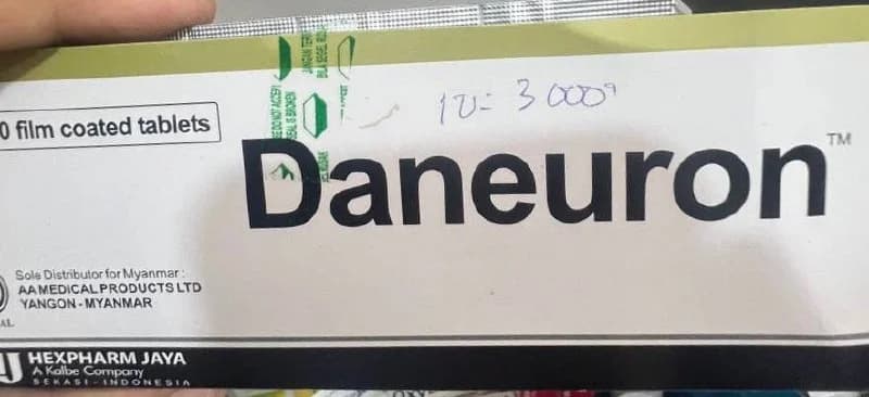 Daneuron Film coated tablets