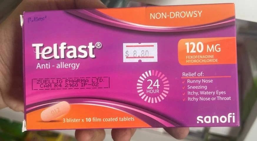 Telfast 120MG 120mg/180mg - α±ααααααΆα ααααΈαααα‘αΆαα