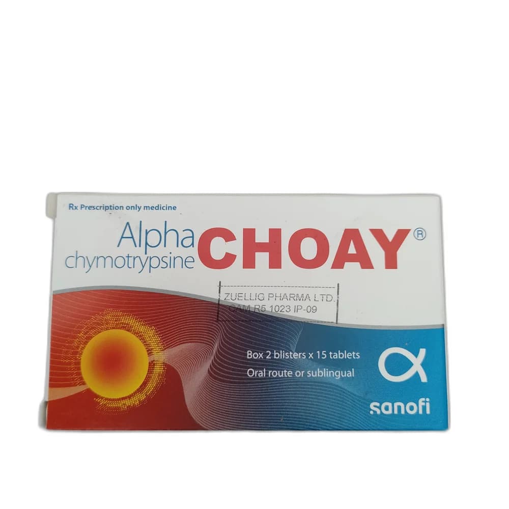 Alpha Choay Alpha Chymotrypsine Not available