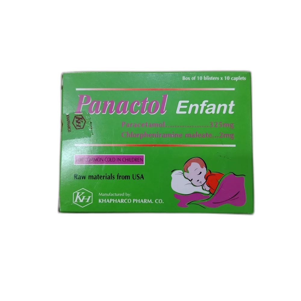 Panactol Enfant 325 mg / 2 mg - PHARMACIE LA BELLE PHARMA