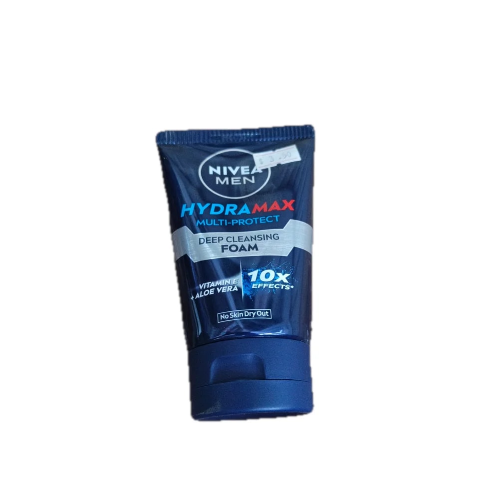 NIVEA MEN Hydramax Multi-Protect Deep Cleansing Foam 100 g - Morhachun Pharmacies