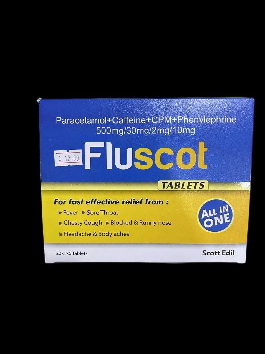 Fluscot Tablet 500mg/30mg/2mg/10mg - α±ααααααΆααααααααααααα