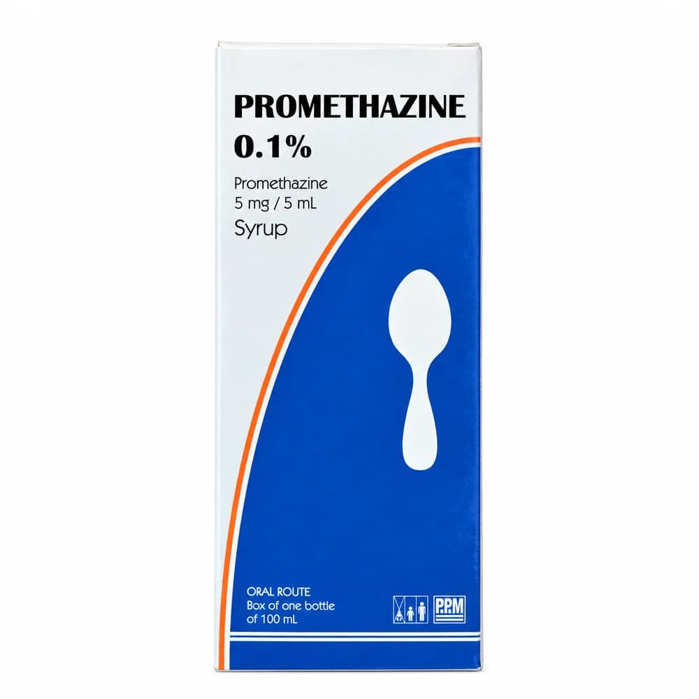 Promethazine 0.1% (5 mg/5 mL)