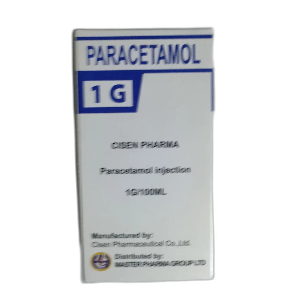 Paracetamol 1 g / 100 ml - PHARMACIE PORNLEU PICH