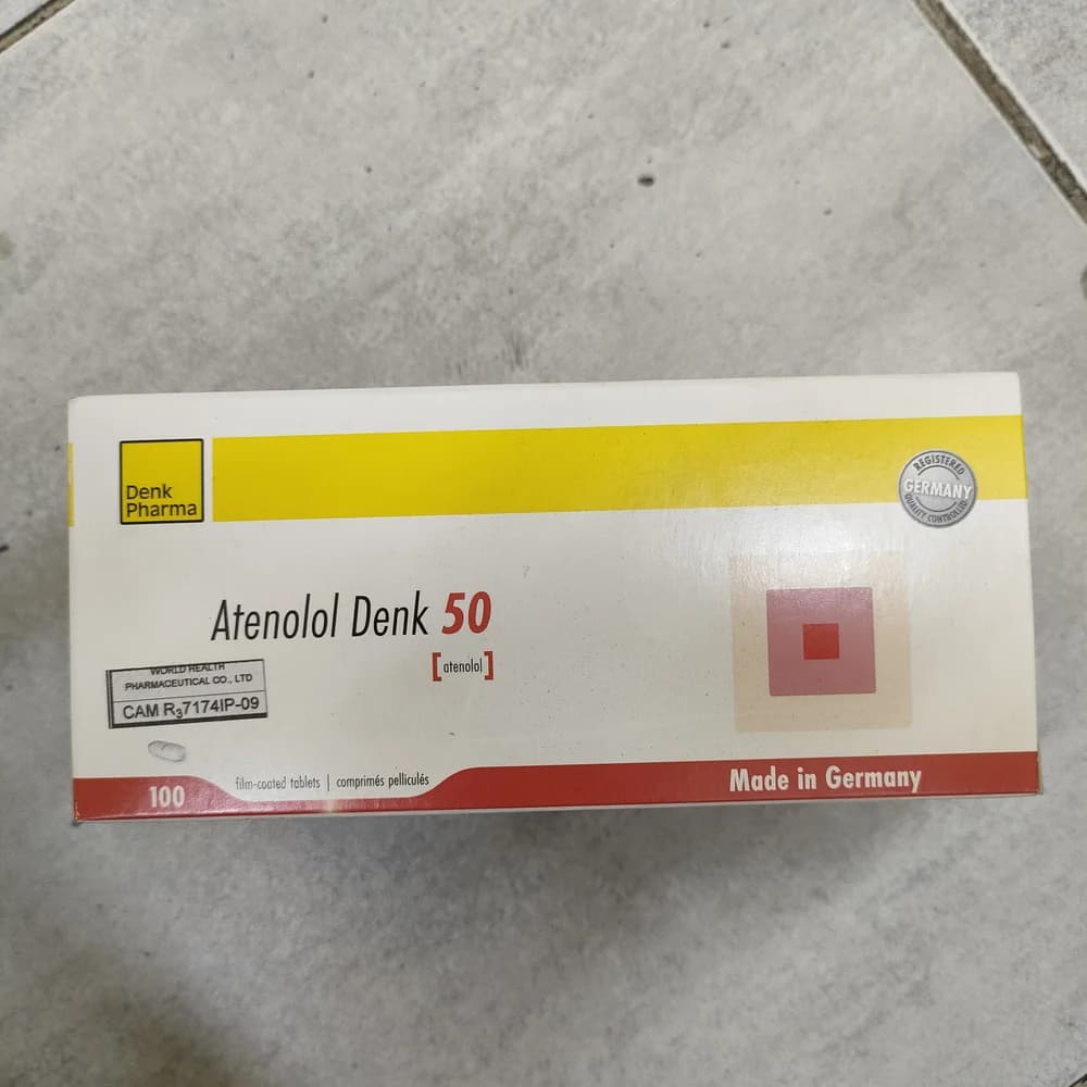 Atenolol Denk 50 50 mg