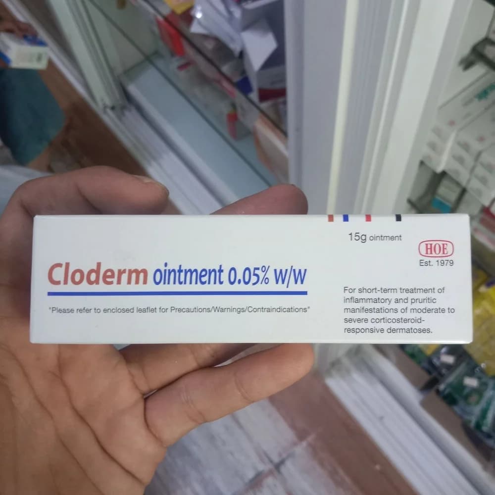 Cloderm Ointment 0.05% w/w