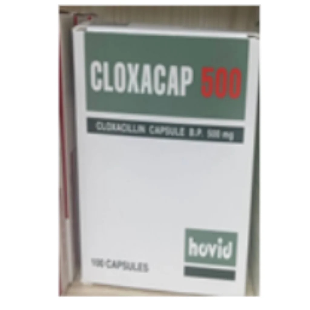 Cloxacap 500mg Capsule (Cloxacillin) 500mg - Phnom Penh Care Pharmacy 2ND Floor / Under CENTRAL HOSPITAL