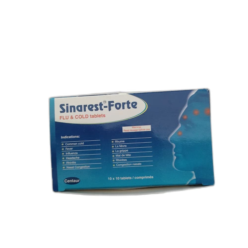 Sinarest-Forte 500 mg / 10 mg / 2 mg / 30 mg