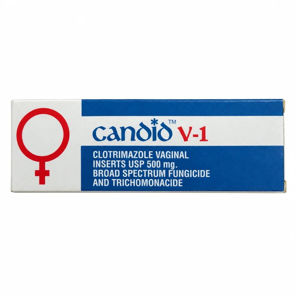 Candid-V1 500 mg vaginal tablets - PHARMCY ARUN REAS