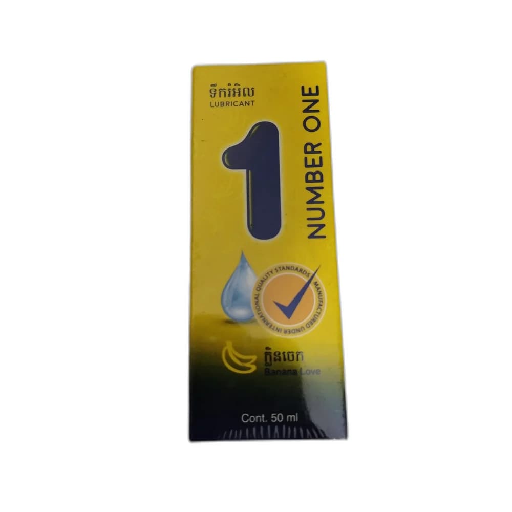 Number One Lubricant Banana Love 50ml