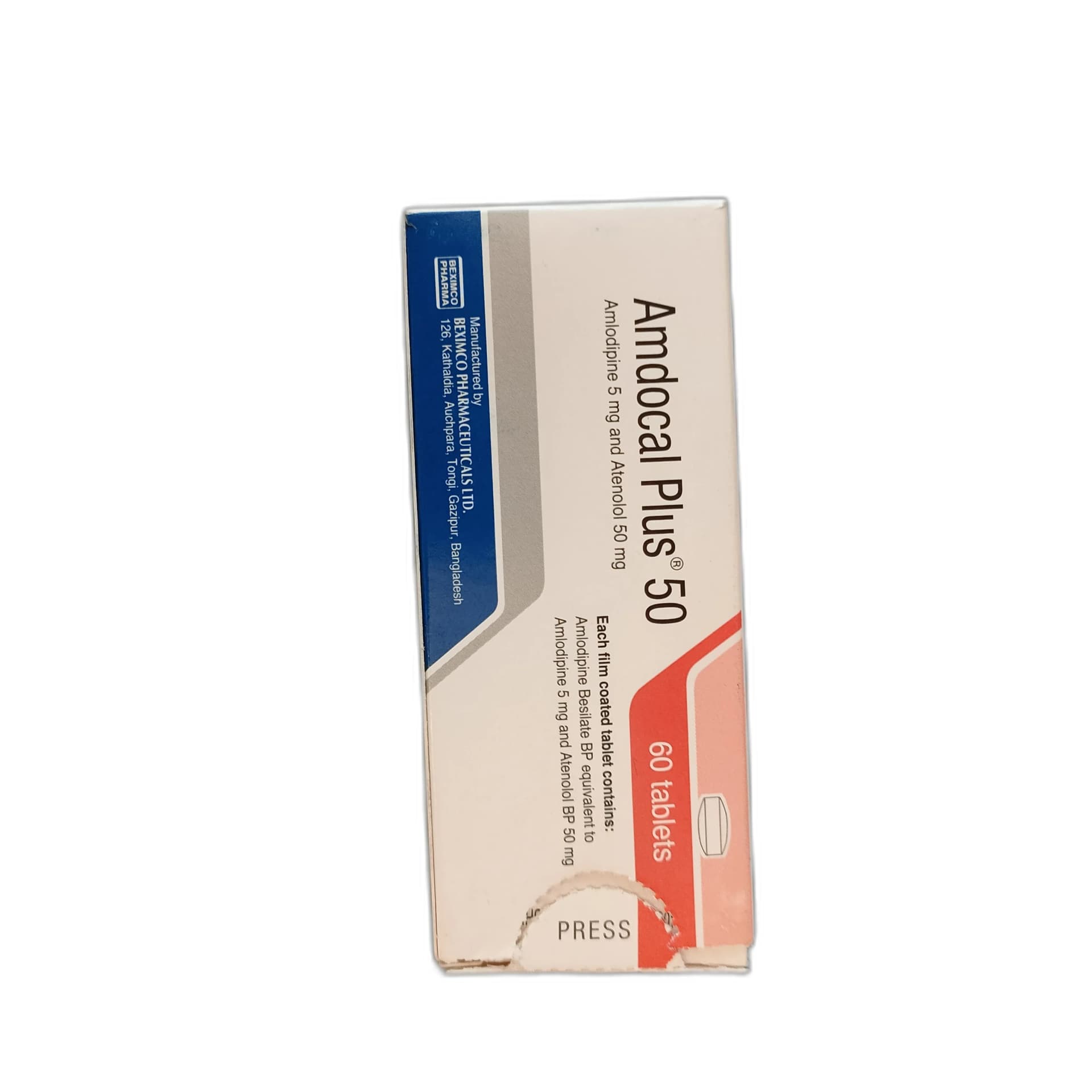 Amdocal Plus 5 mg / 50 mg