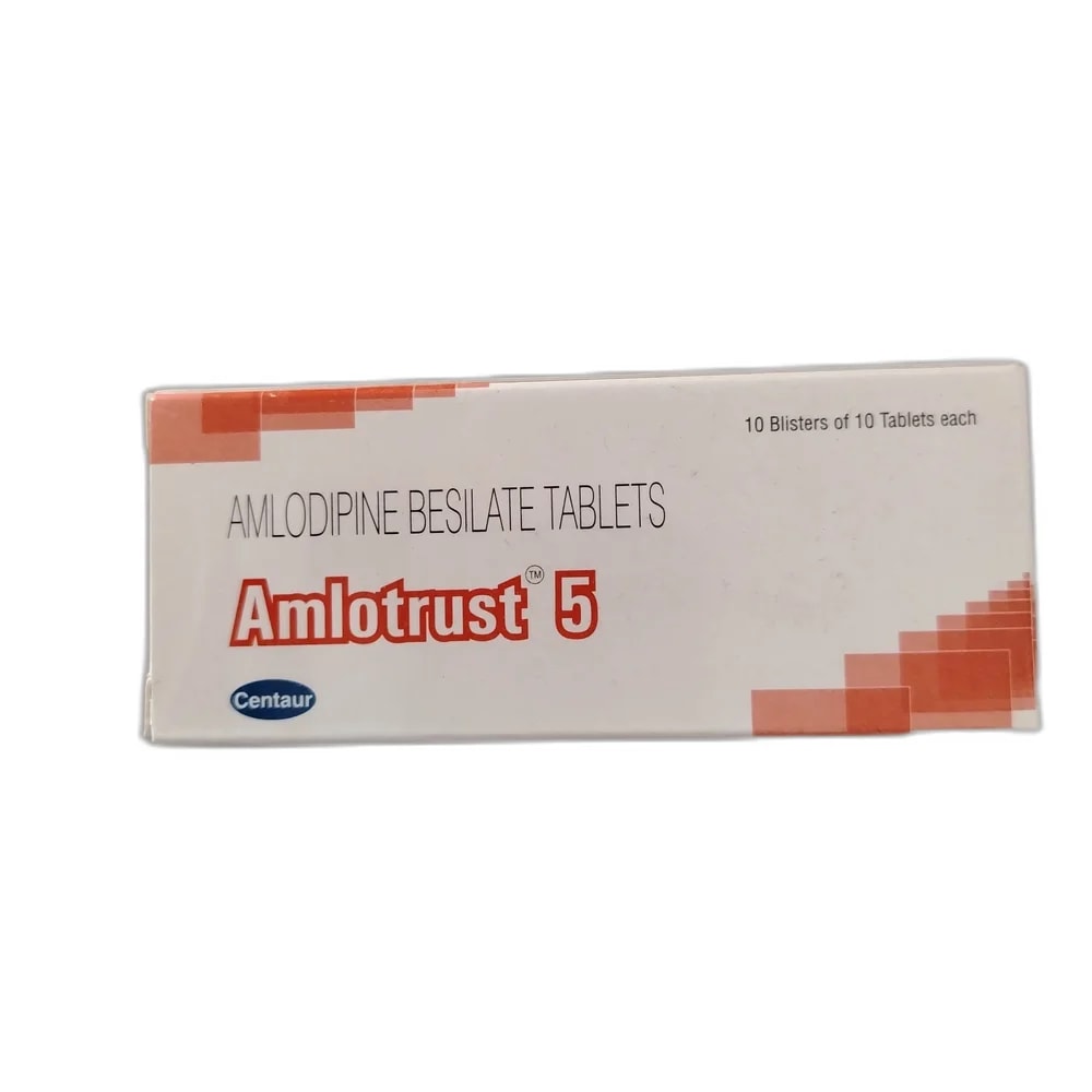 Amlotrust 5 Amlodipine 5 mg - Oudom Puthik Pharmacy