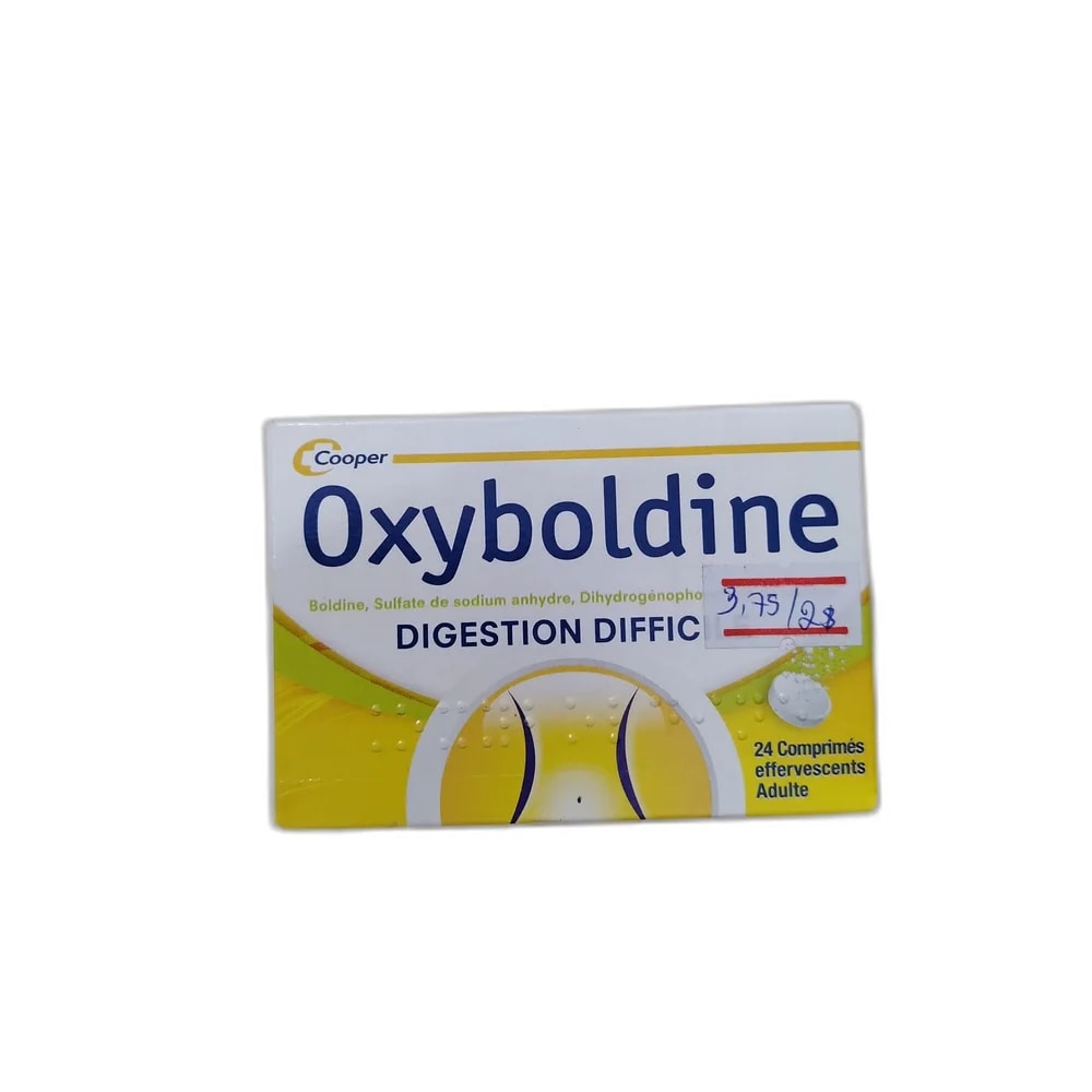 Oxyboldine 0.5 mg / 54 mg / 132 mg - PHARMACIE LA BELLE PHARMA