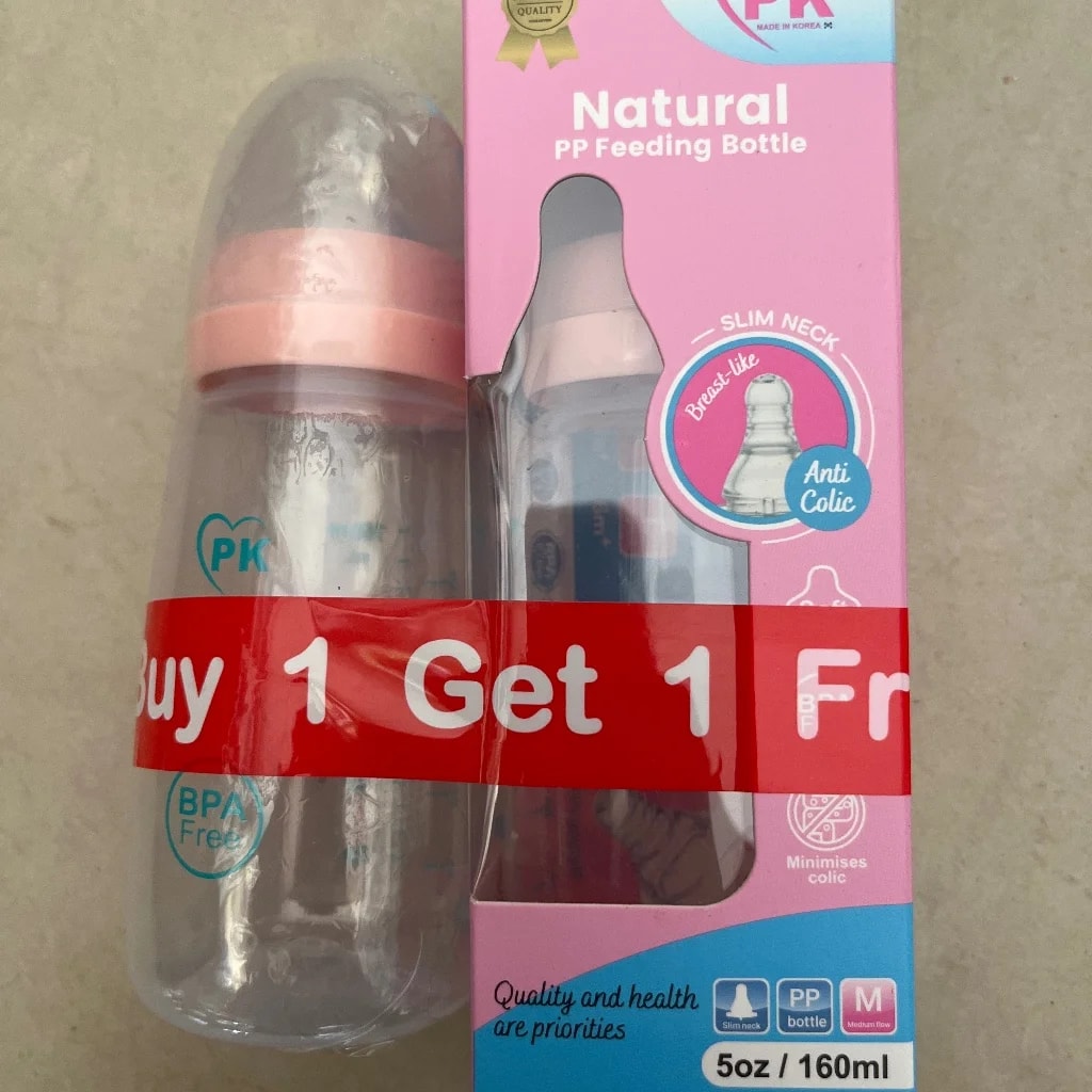 PK natural pp feeding bottle 5oz/160ml - PONLEU DOUNG DARA PHARMACY