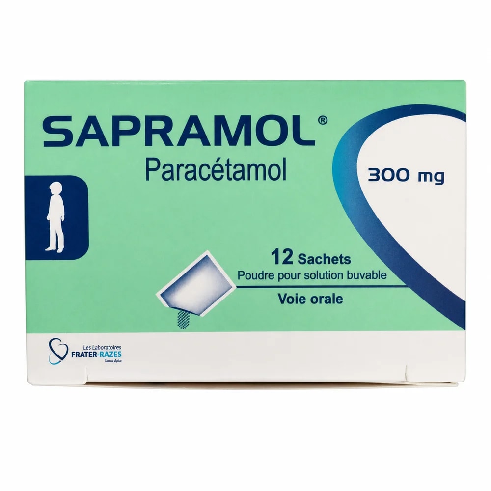 Sapramol Paracetamol 300 mg powder - Preah Chan Tep Pharmacy