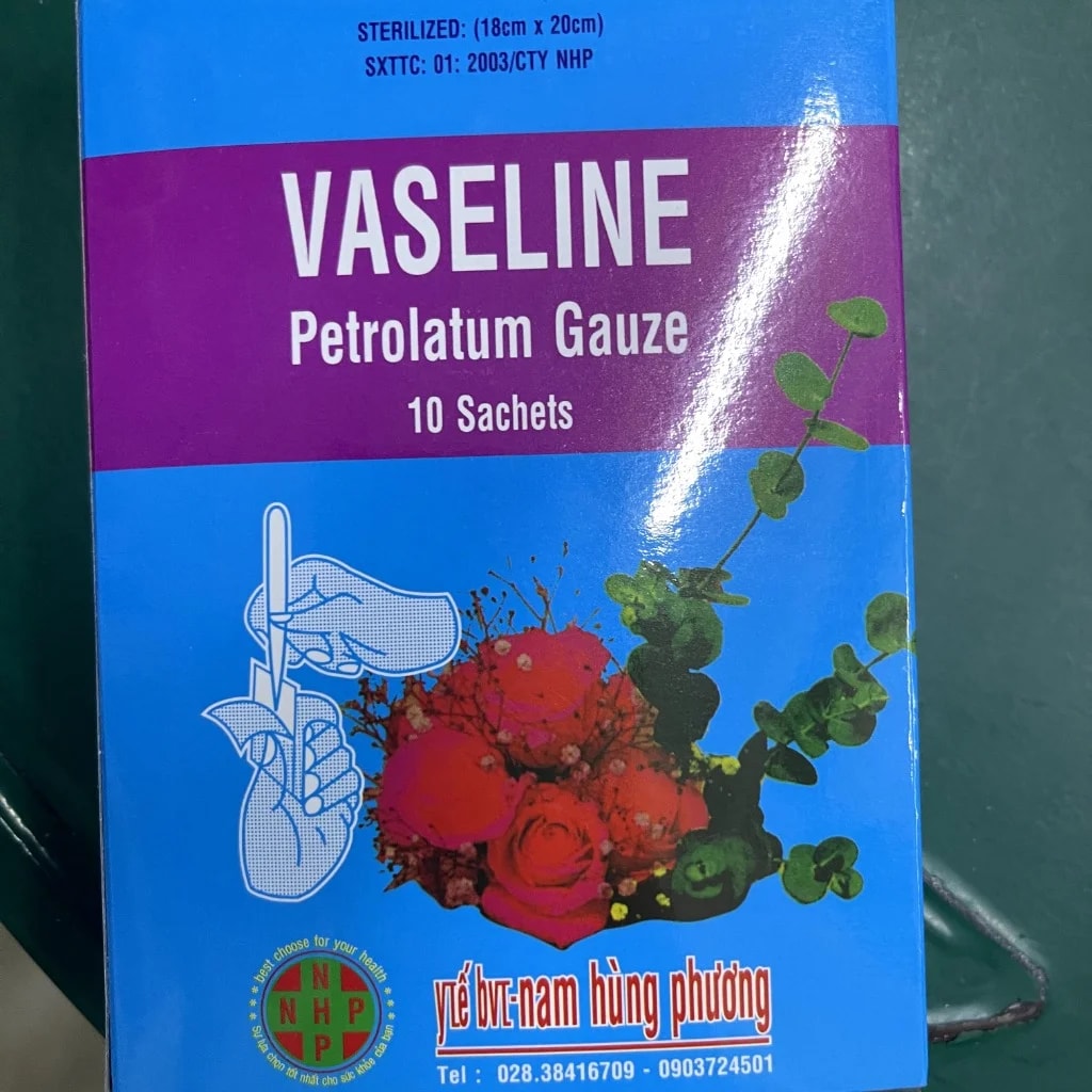 Vaseline Petrolatum Guaze 18cm x 20cm - Pharmacy Rotha 2