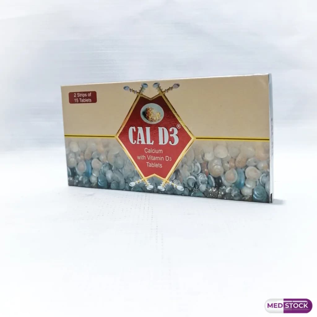 Cal-D3 Vitamin D3 5mg Calcium + Vitamin D3