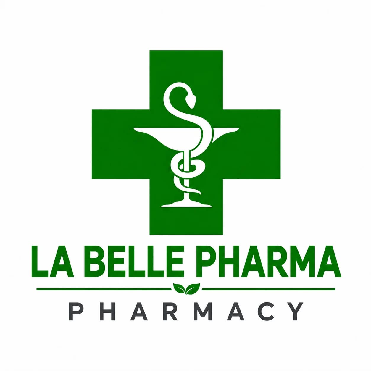 PHARMACIE LA BELLE PHARMA pharmacy logo