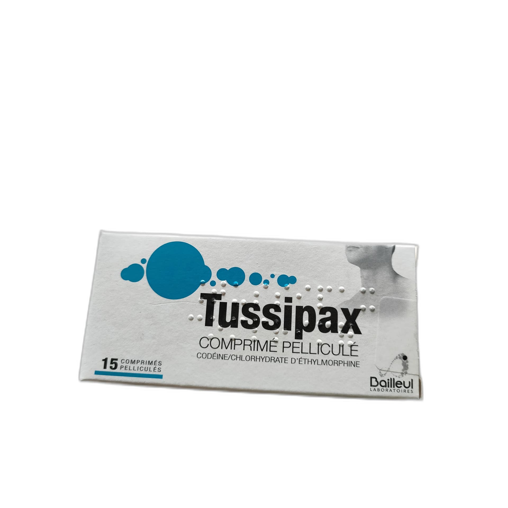 Tussipax Codeine chlorhydrate d’ethylmorphine 10mg