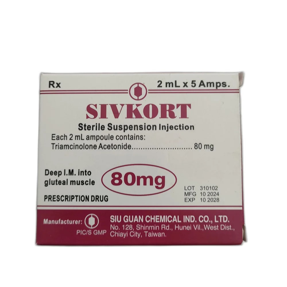 Sivkort 80 mg / 2 ml - MEY PHARMA PHARMACY