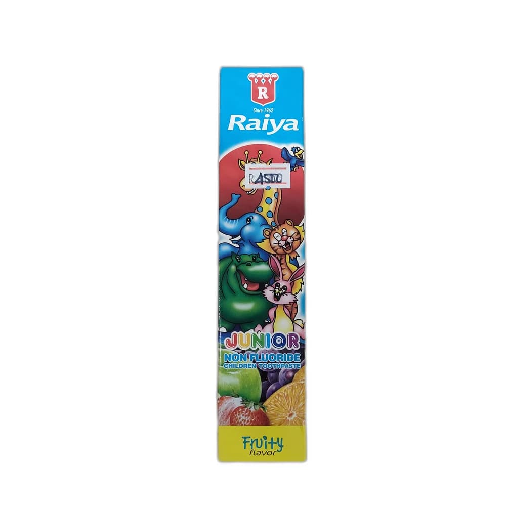 Raiya Junior Non-Fluoride Children’s Toothpaste Fruity 75 g