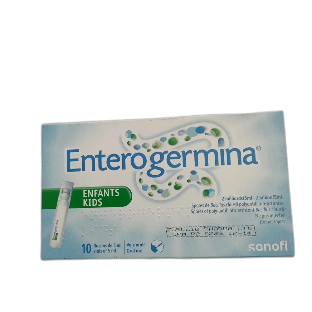 Enterogermina 2 billion spores per 5 ml