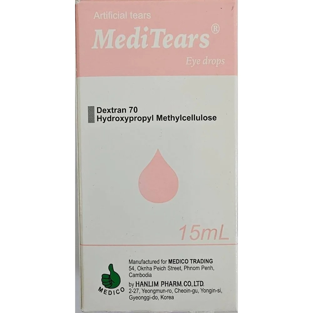 MediTears 0.1% / 0.3% - TRAM NEAK PHARMCY