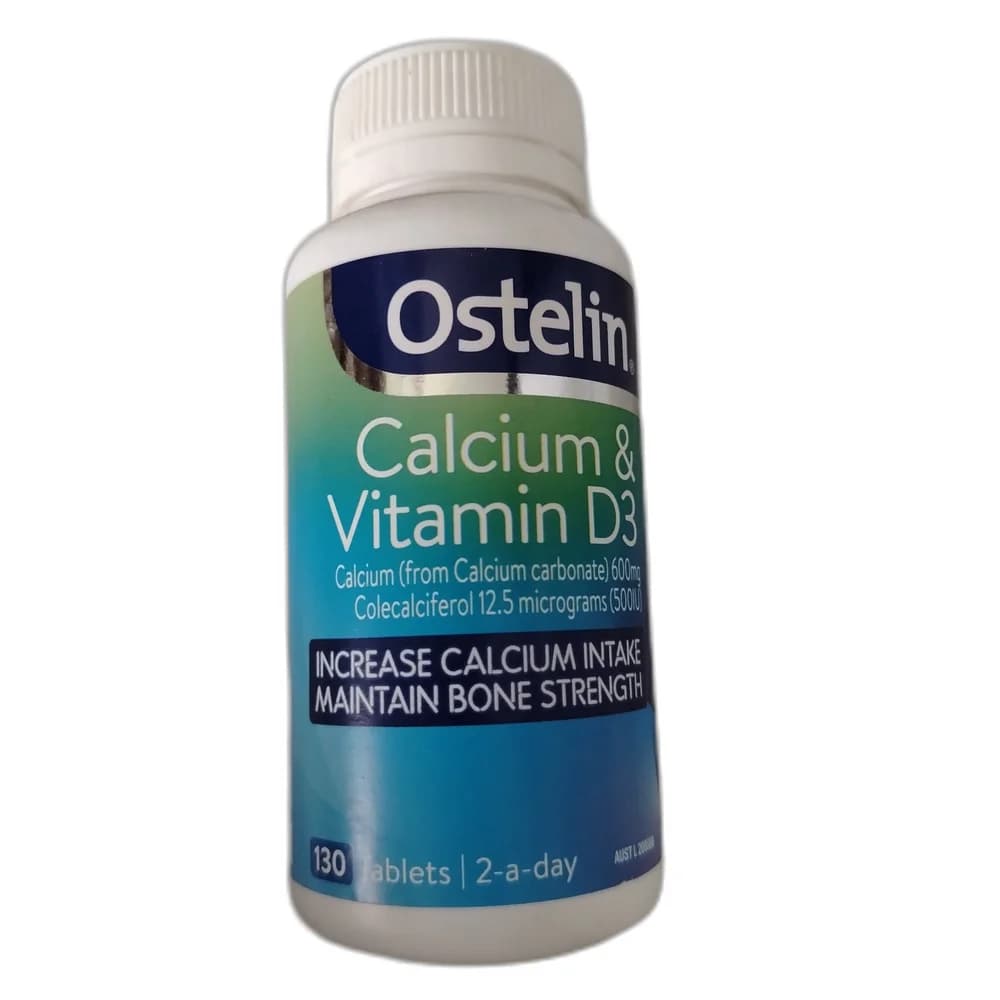 Ostelin Calcium & Vitamin D3 600mg/500IU