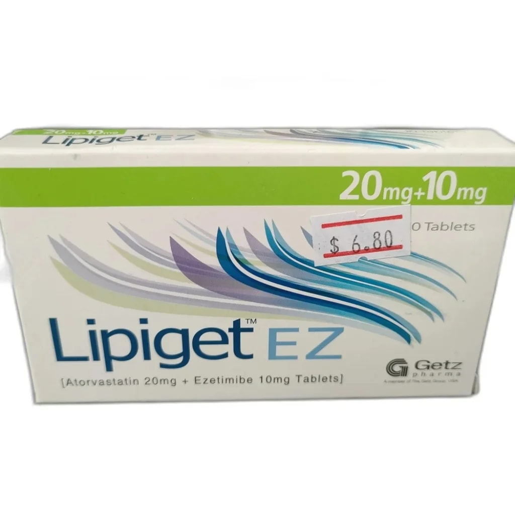 Lipiget EZ 20 mg / 10 mg - PHARMACY PONLEU AOSOT