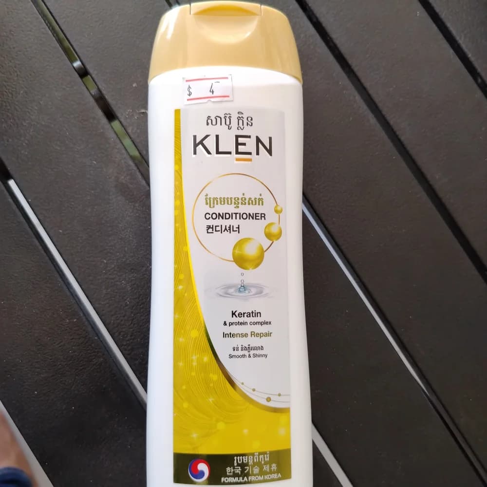 Klen Intense Repair Conditioner Intense Repair hair conditioner with Keratin and protein complex; 320 ml