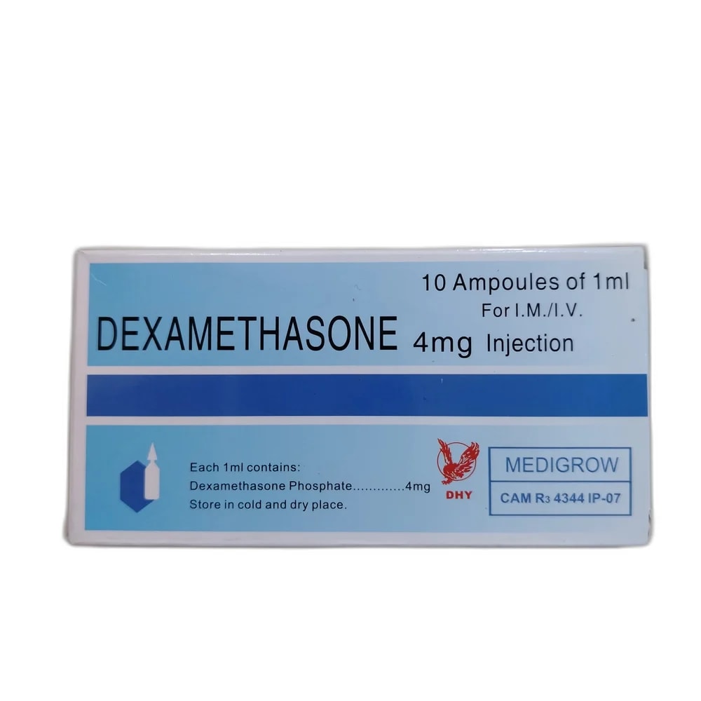 Dexamethasone Injection (DHY Pharm) 4 mg / 1 ml - PHARMACIE LA BELLE PHARMA