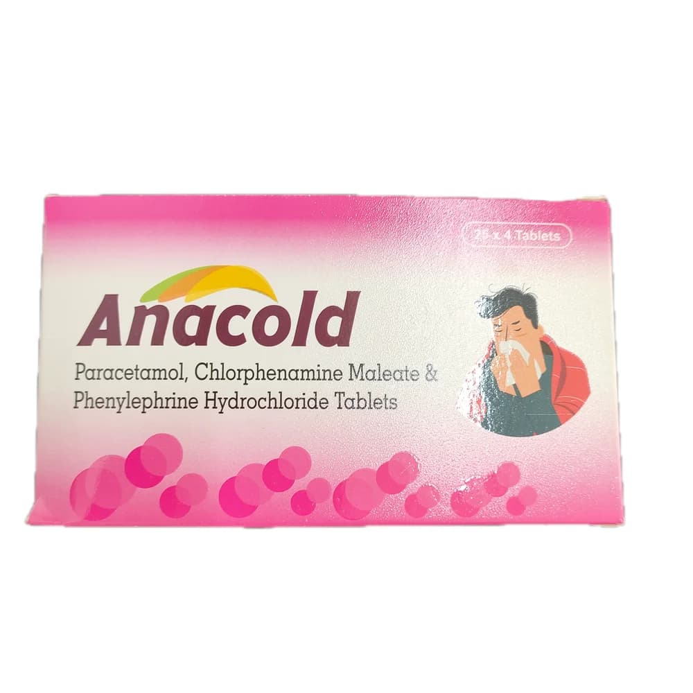 Anacold 500 mg / 2 mg / 5 mg
