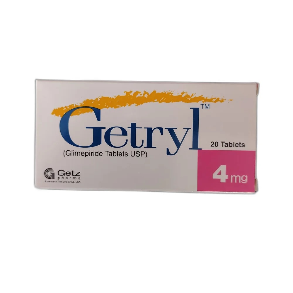 Getryl 4 mg - PHARMACIE RATANAK