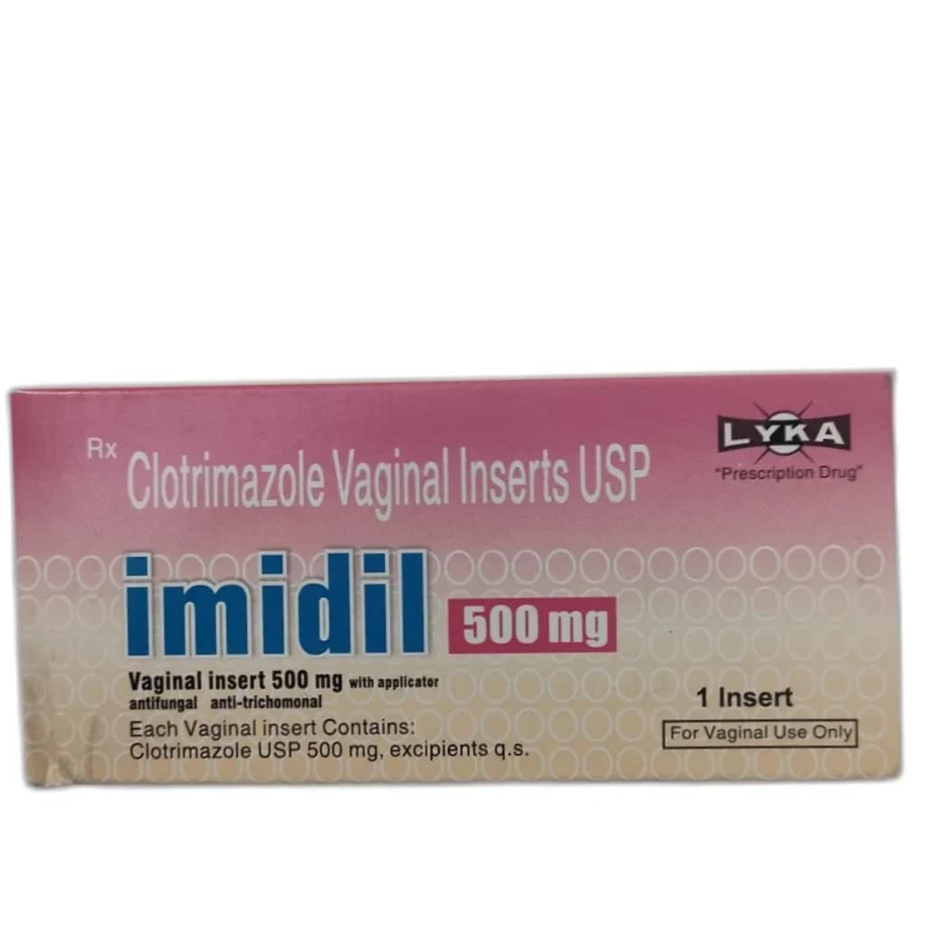 Imidil Clotrimazole 500 mg