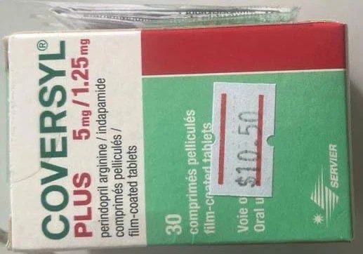 Coversyl Plus Perindopril/Indapamide 5mg/1.25mg - α±ααααααΆα ααααΈαααα‘αΆαα