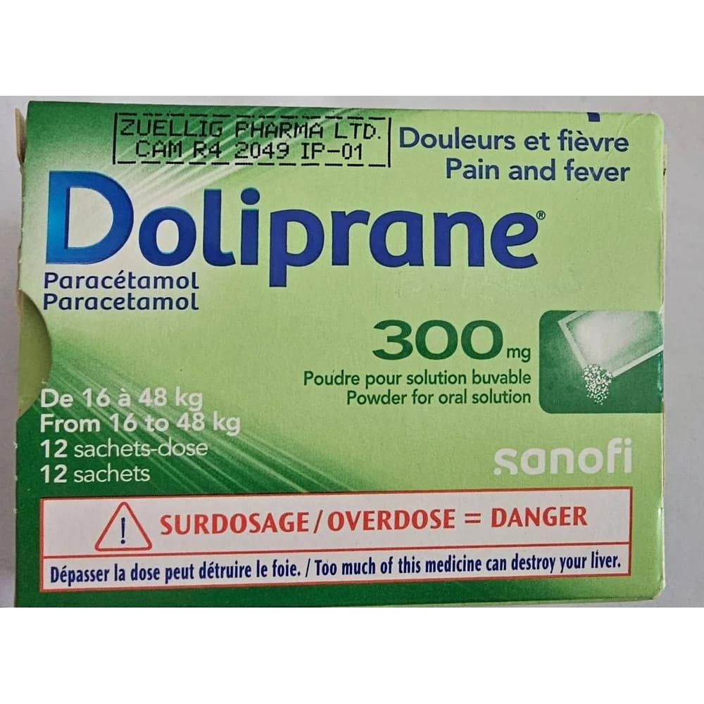 Doliprane 300 mg