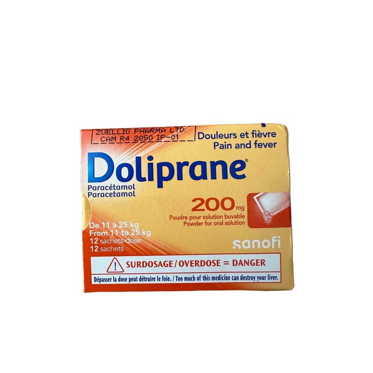 Doliprane 200 mg