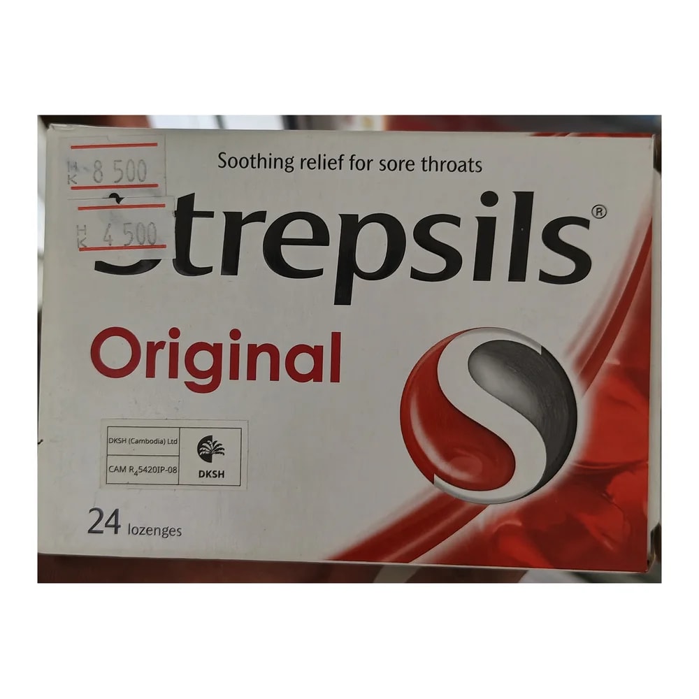 Strepsils Original 1.2 mg / 0.6 mg - Morhachun Pharmacies